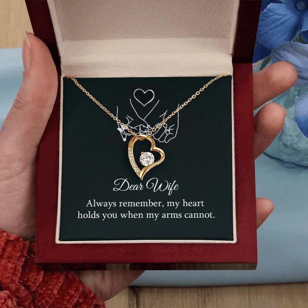 Gift for Wife Heart Necklace Gift for Wife Christmas Gifts Birthday Anniversary