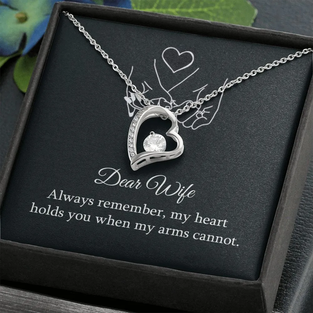 Gift for Wife Heart Necklace Gift for Wife Christmas Gifts Birthday Anniversary