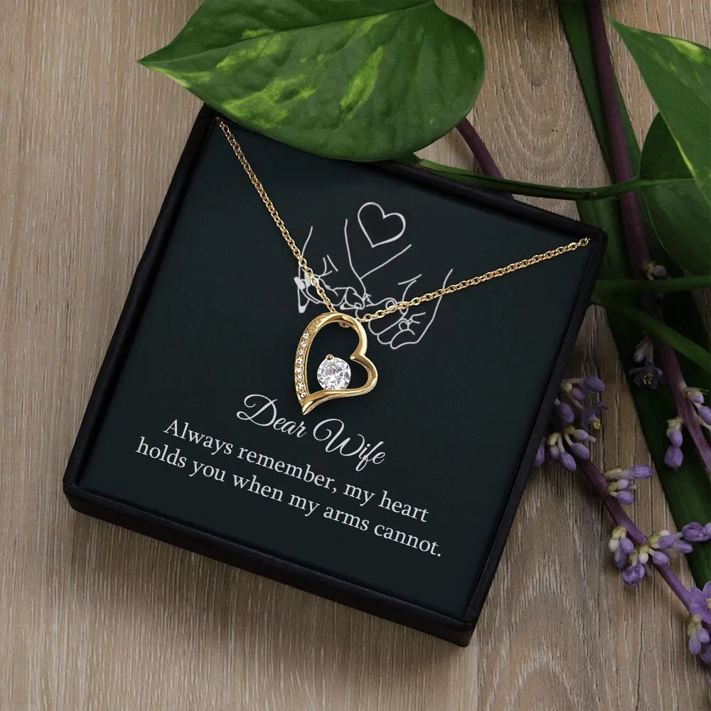Gift for Wife Heart Necklace Gift for Wife Christmas Gifts Birthday Anniversary