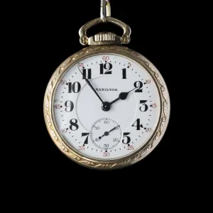 Hamilton - 1955 992B Railroad Pocketwatch