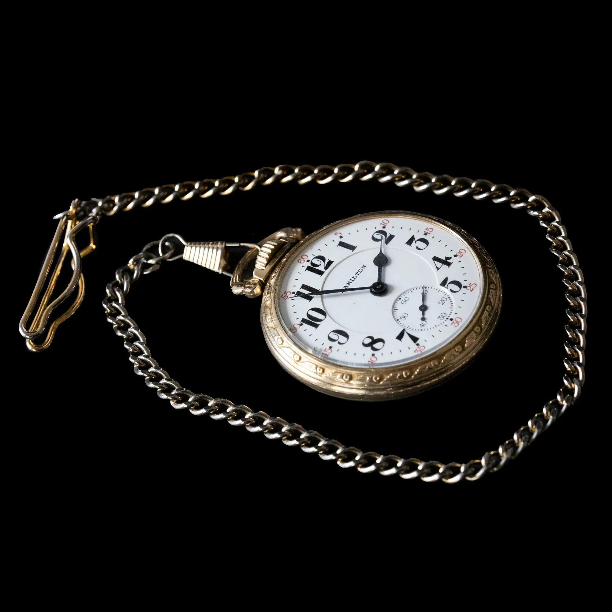 Hamilton - 1955 992B Railroad Pocketwatch