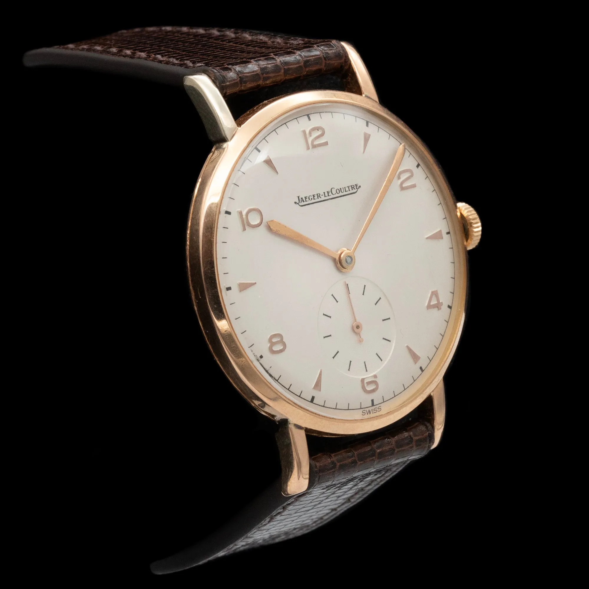 Jaeger LeCoultre - 1947 18K Pink Gold Manual Wind JLC1855