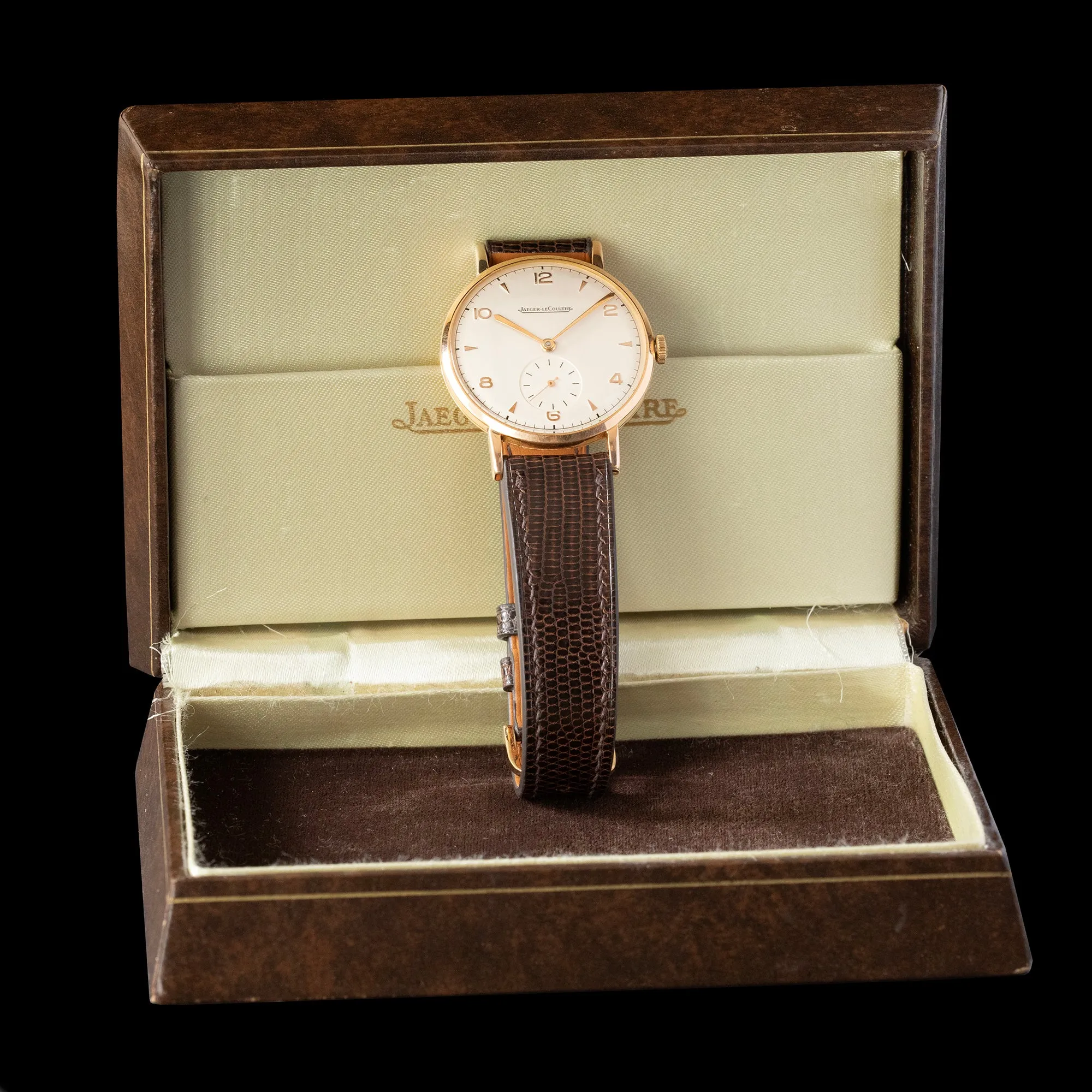 Jaeger LeCoultre - 1947 18K Pink Gold Manual Wind JLC1855