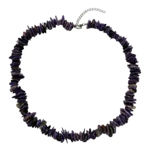 Ladies Round Natural tiger eye Stone Necklace