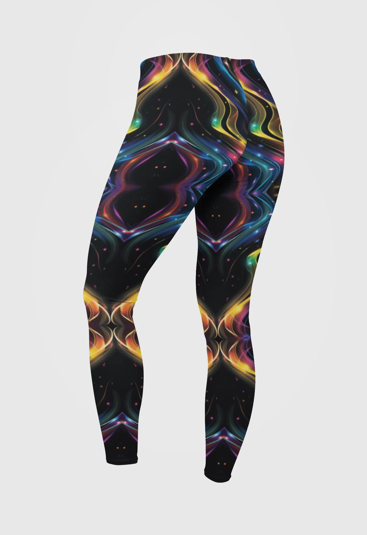 Luminous Energy Flow Print Legging