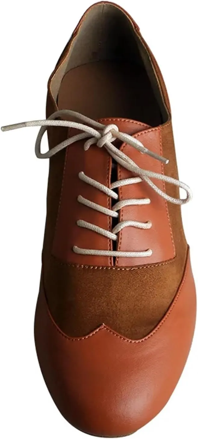 Men's Latin Dance Shoes Dance Shoe Man Latin Salsa Brown Tall Shoes Men Dance Shoes