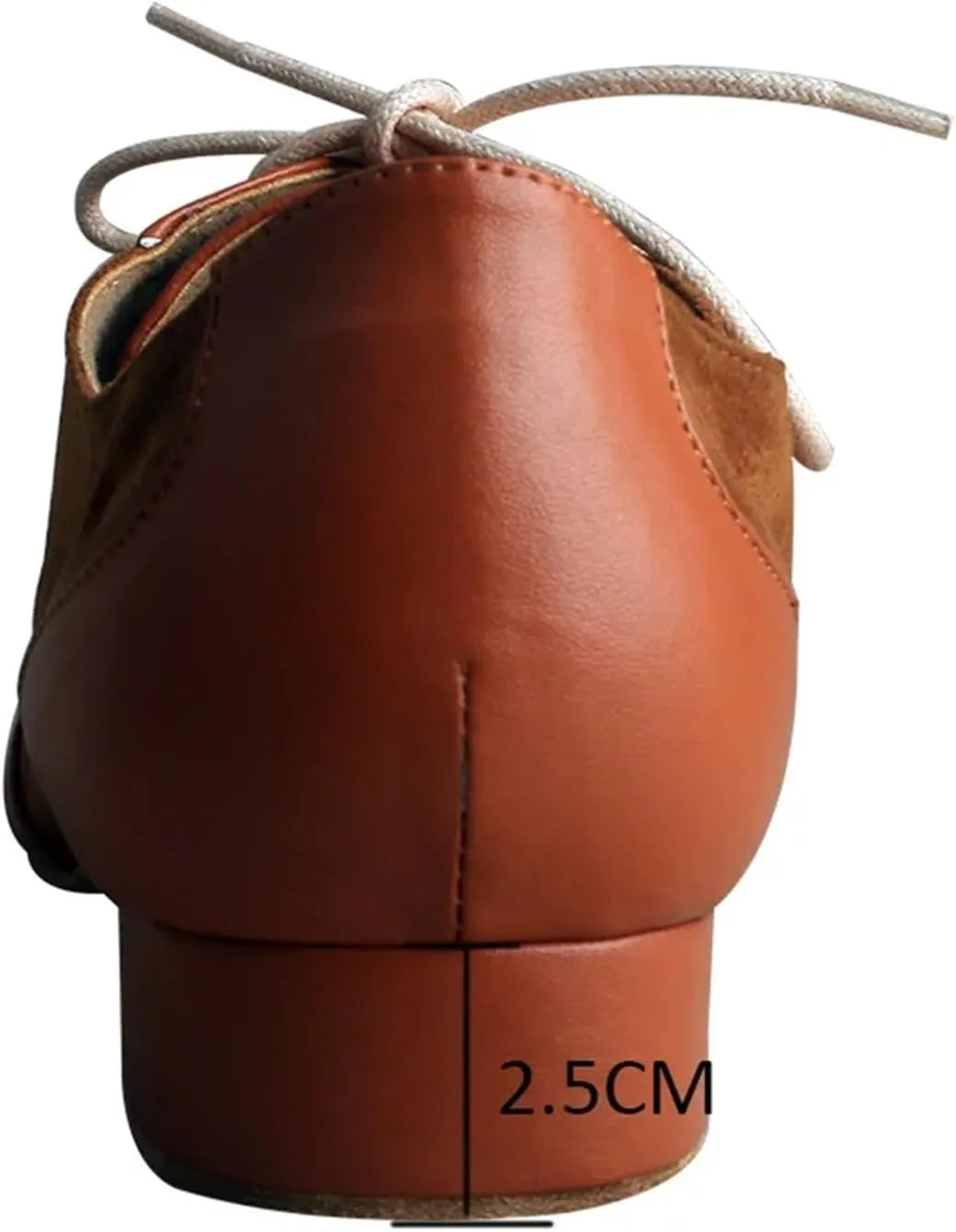 Men's Latin Dance Shoes Dance Shoe Man Latin Salsa Brown Tall Shoes Men Dance Shoes