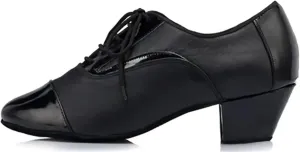 Men's Latin Dance Shoes Latin Dance Shoes Men's Leather Dance Shoes Adult Outdoor Samba Cha Cha Tango Salsa Dance Shoes