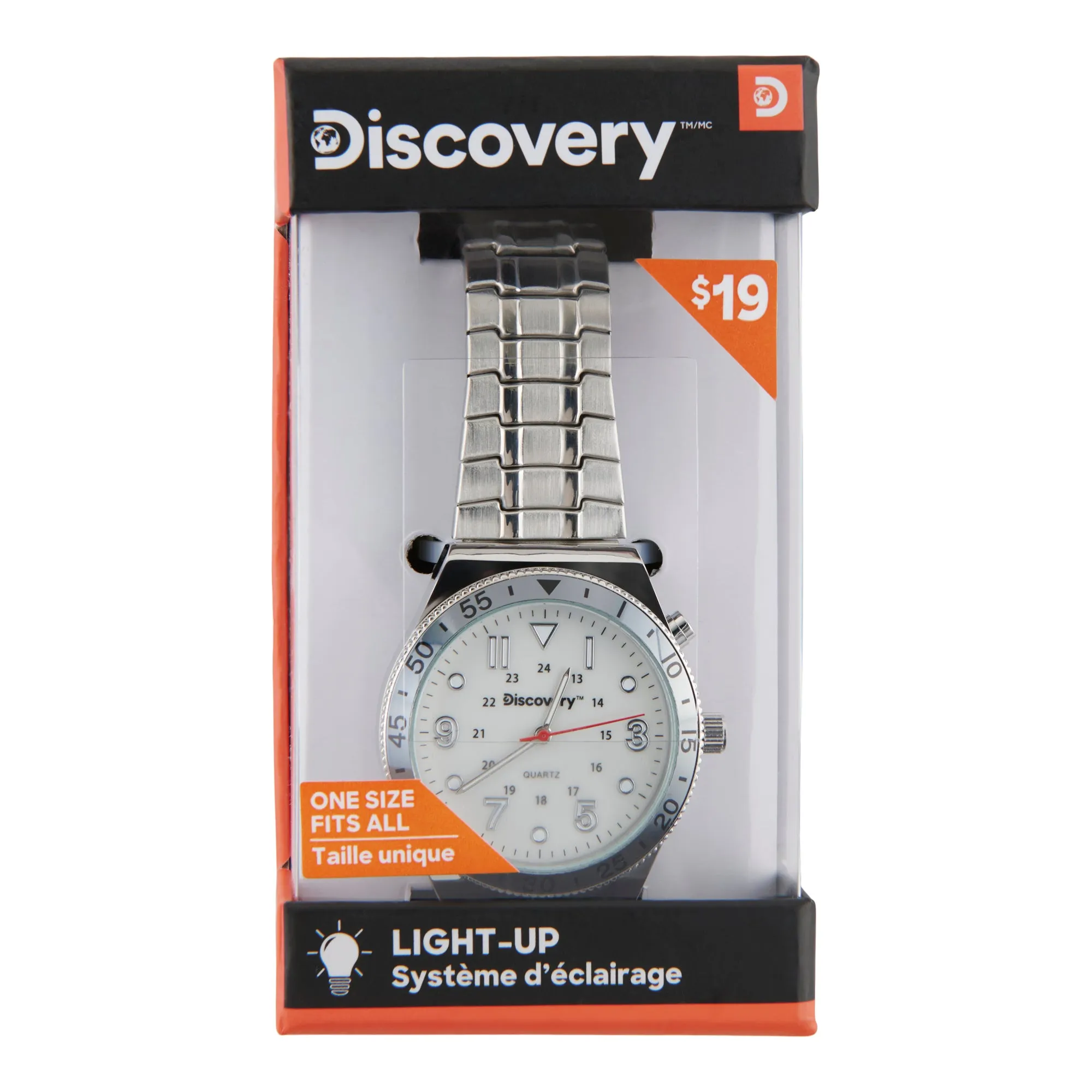 Men's Light-Up Discovery Watch