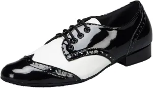 Mens Modern Classic Latin Lace-up Closed Toe Ballroom Standard Dance Shoes
