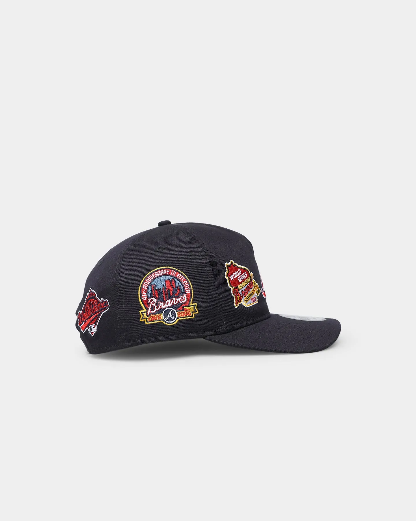 New Era Atlanta Braves 'All Over Team Patches' Old Golfer Snapback Original Team Colours