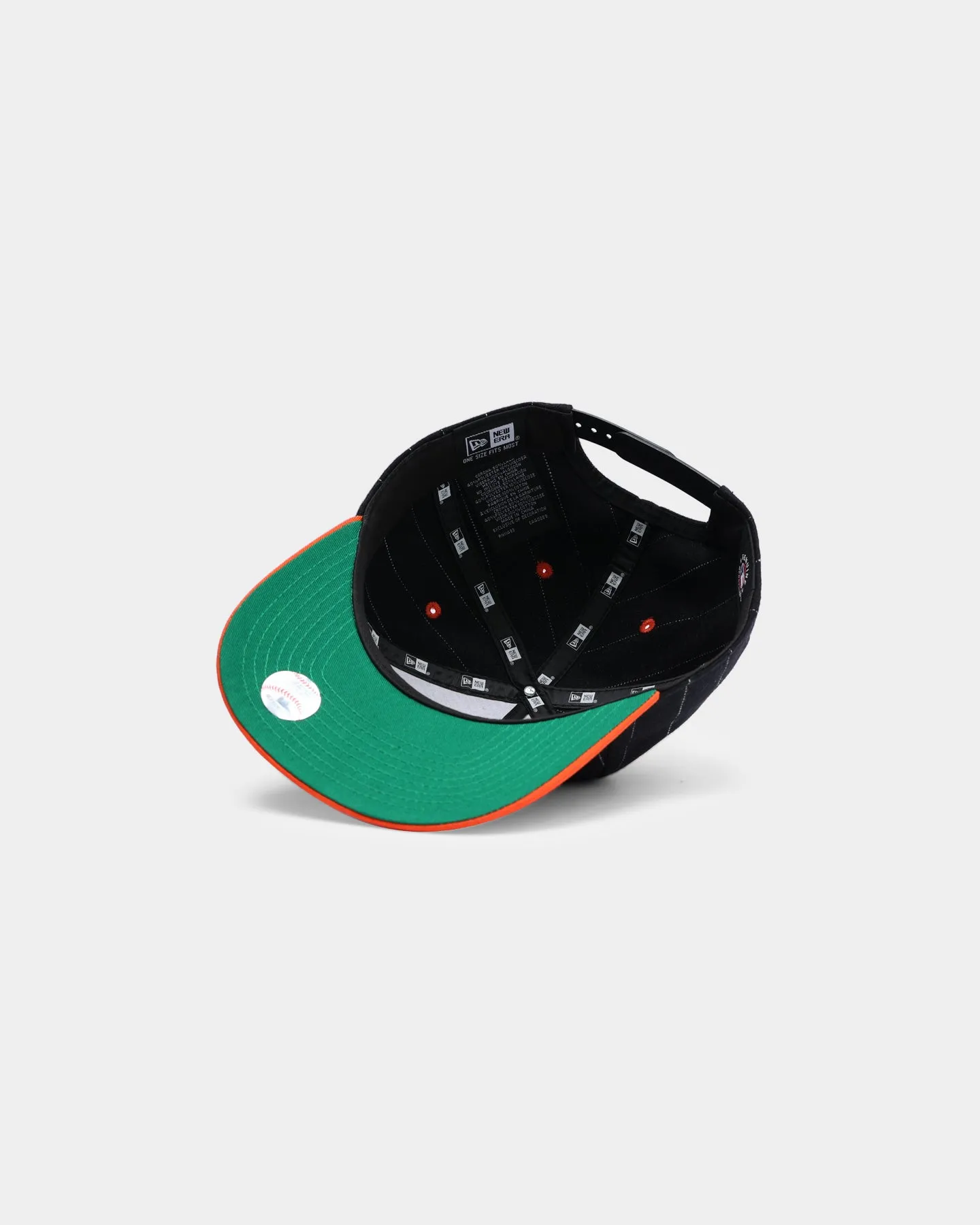 New Era Houston Astros Pinstripe 2 Tone Old Golfer Snapback Pinstripe
