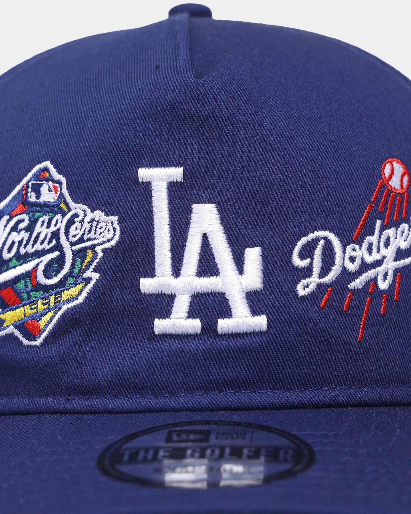 New Era Los Angeles Dodgers 'All Over Team Patches' Old Golfer Snapback Original Team Colours