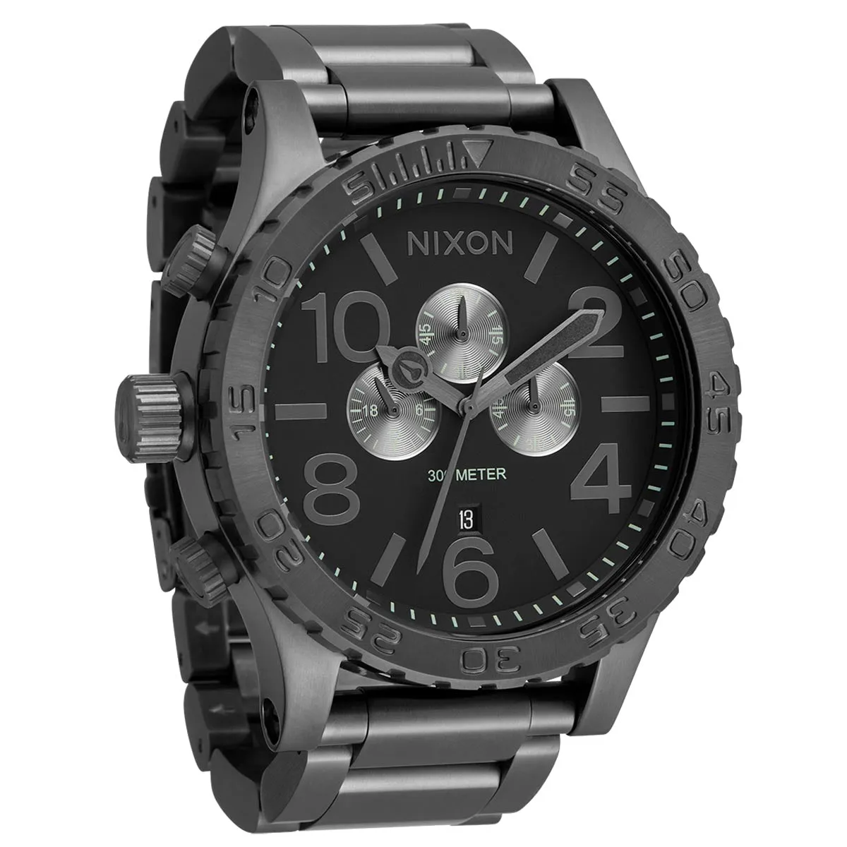 Nixon 51-30 Chrono Watch - All Gunmetal 2024