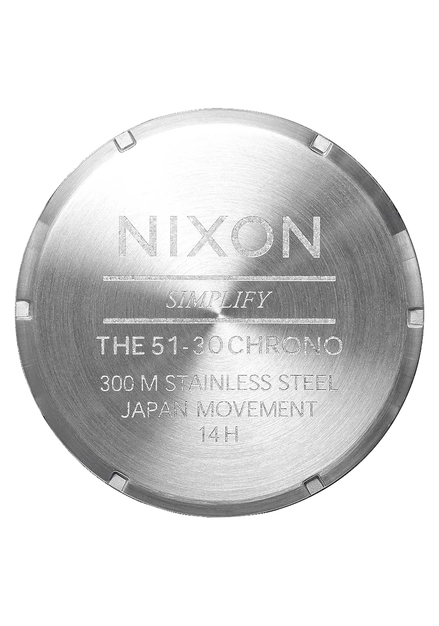 Nixon Watch 51-30 Chrono - Silver/Midnight