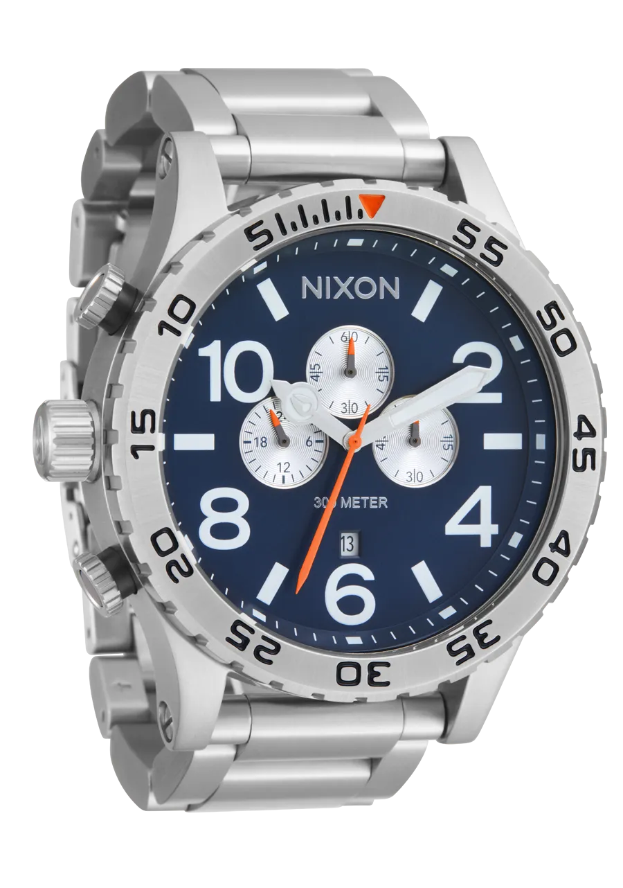 Nixon Watch 51-30 Chrono - Silver/Midnight