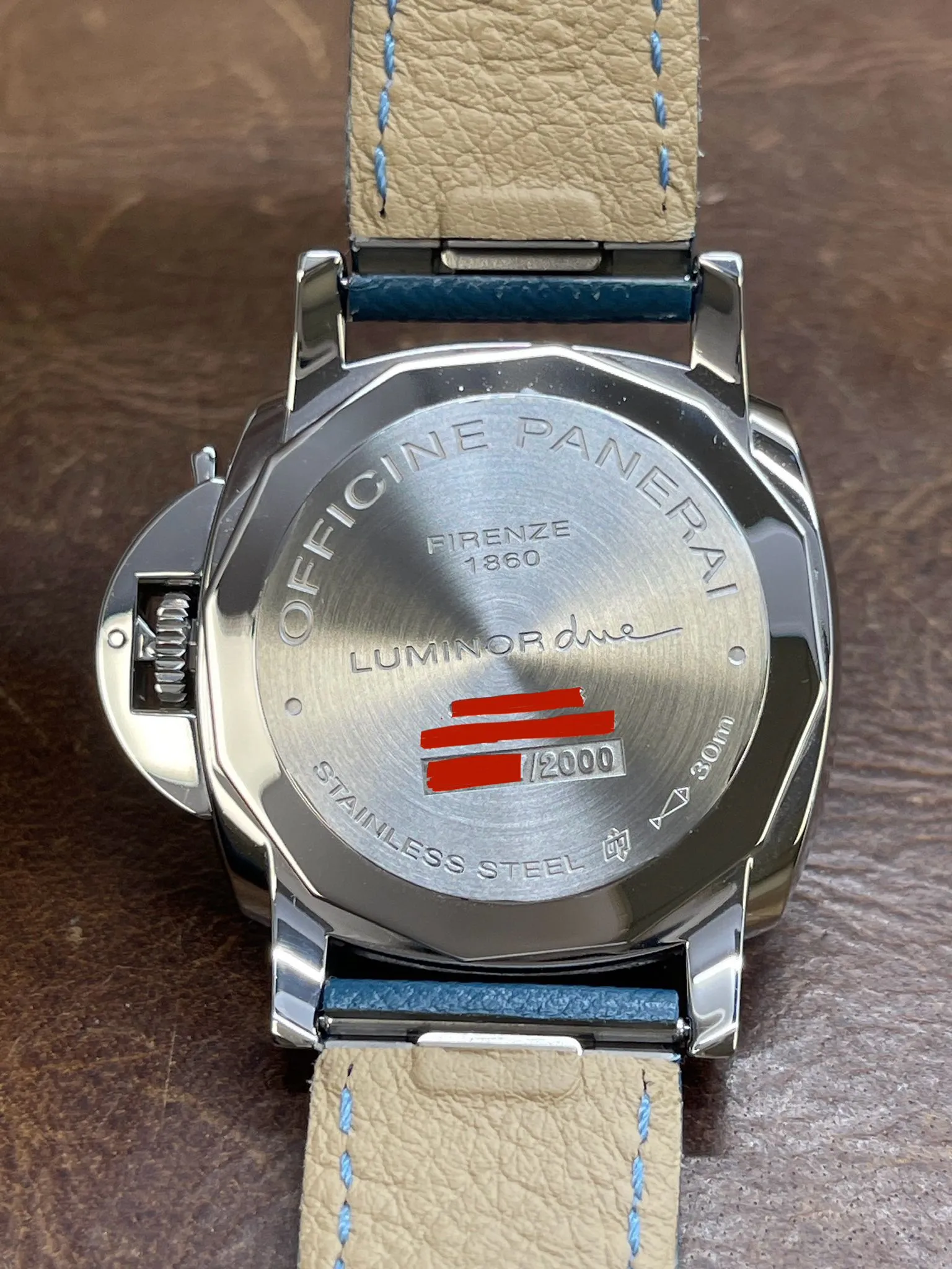 Panerai Luminor Due PAM00903 White Dial Automatic Watch
