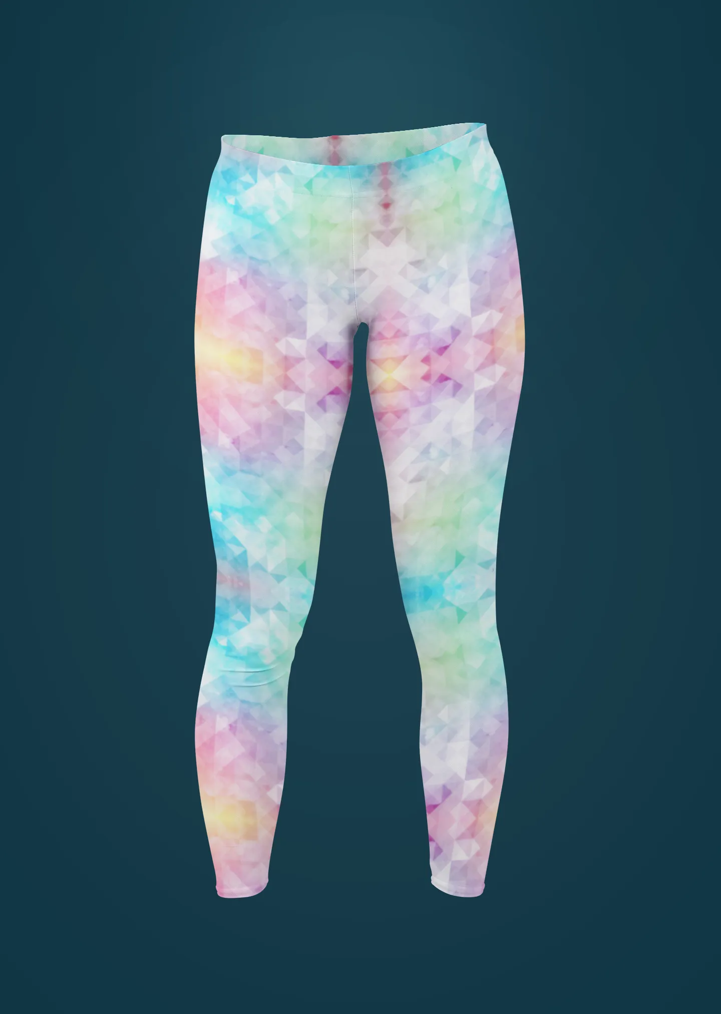 Pixel Bloom Print Legging