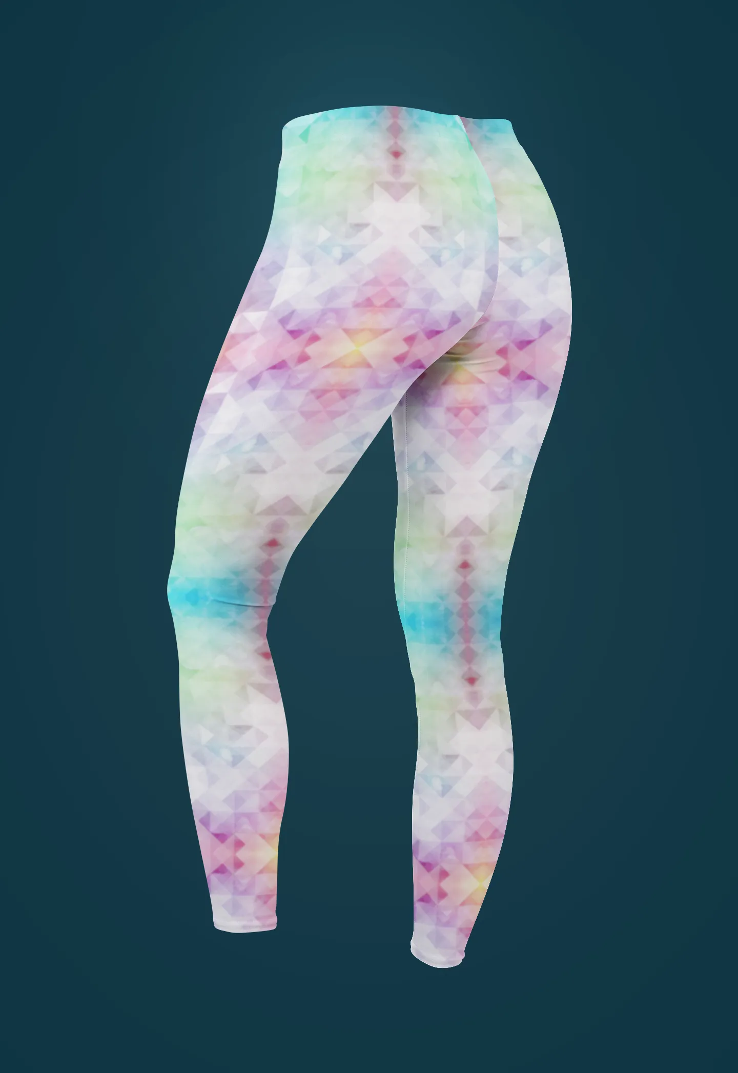Pixel Bloom Print Legging