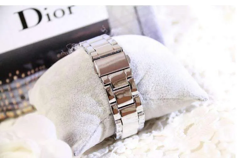 Prestige Austrian Crystal Ceramic Band Luxury Ladies Watch