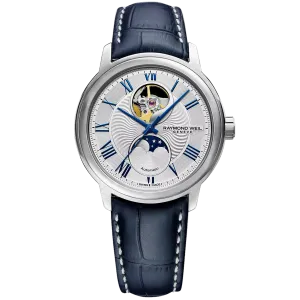 Raymond Weil Watch - 39.5mm Maestro Moon Phase Automatic