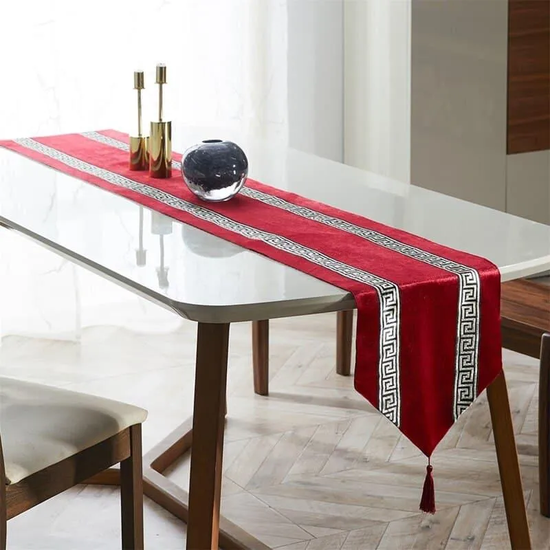 Rectangle Dining Table Runner Cloth
