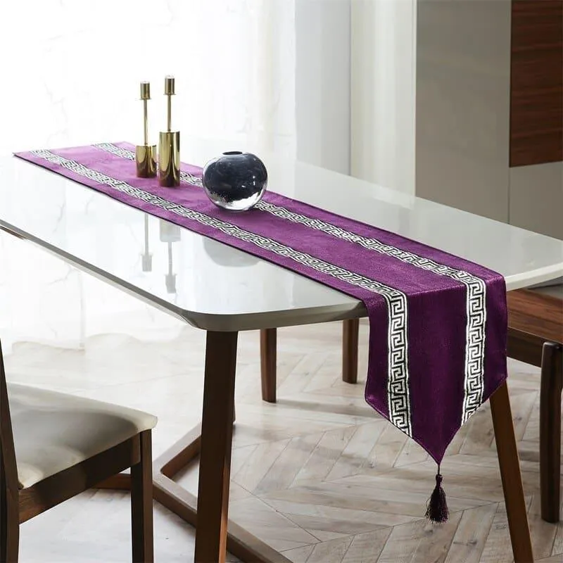 Rectangle Dining Table Runner Cloth