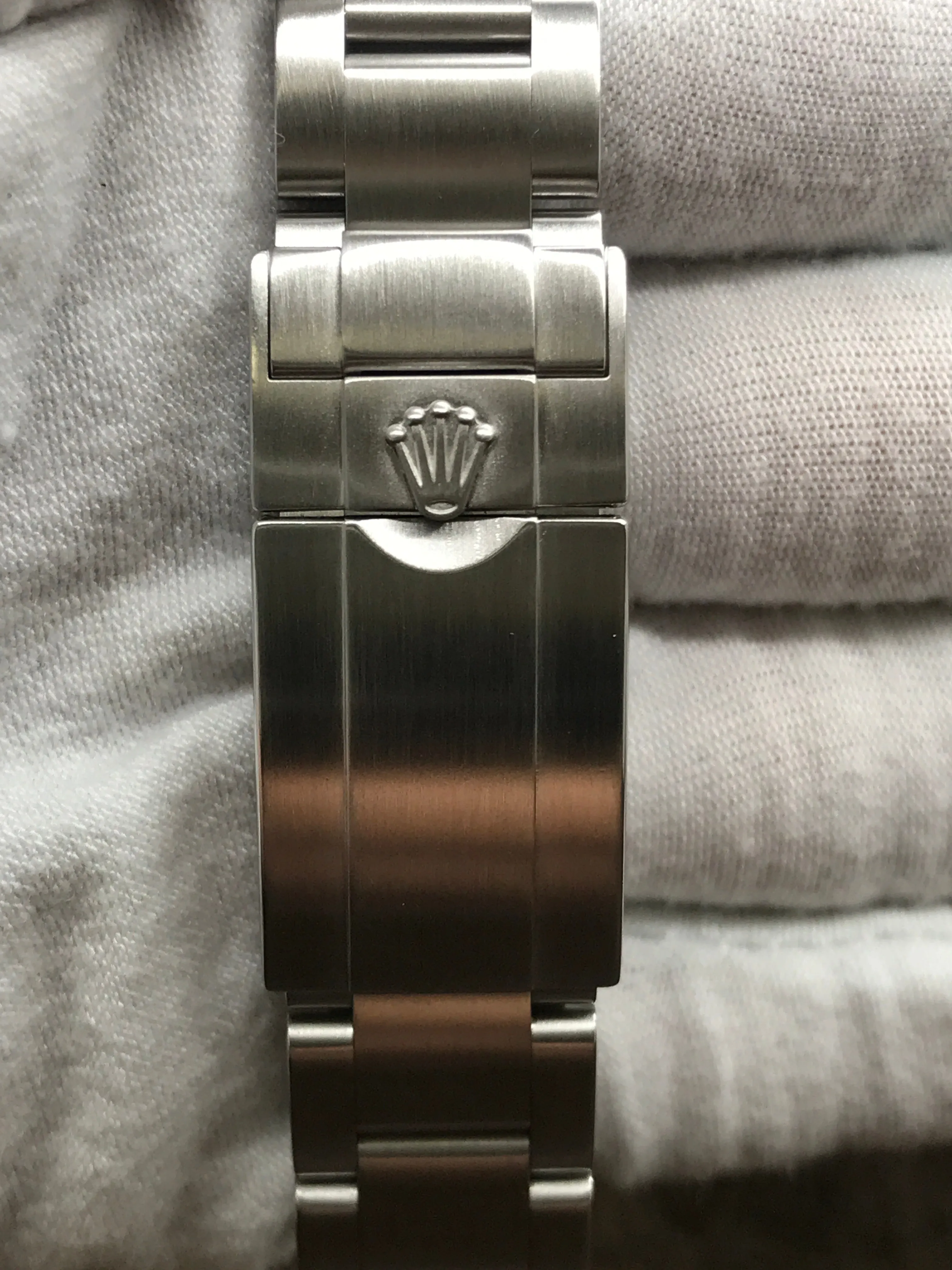 Rolex Explorer I 214270 NO Lume Black Dial Automatic  Men's Watch
