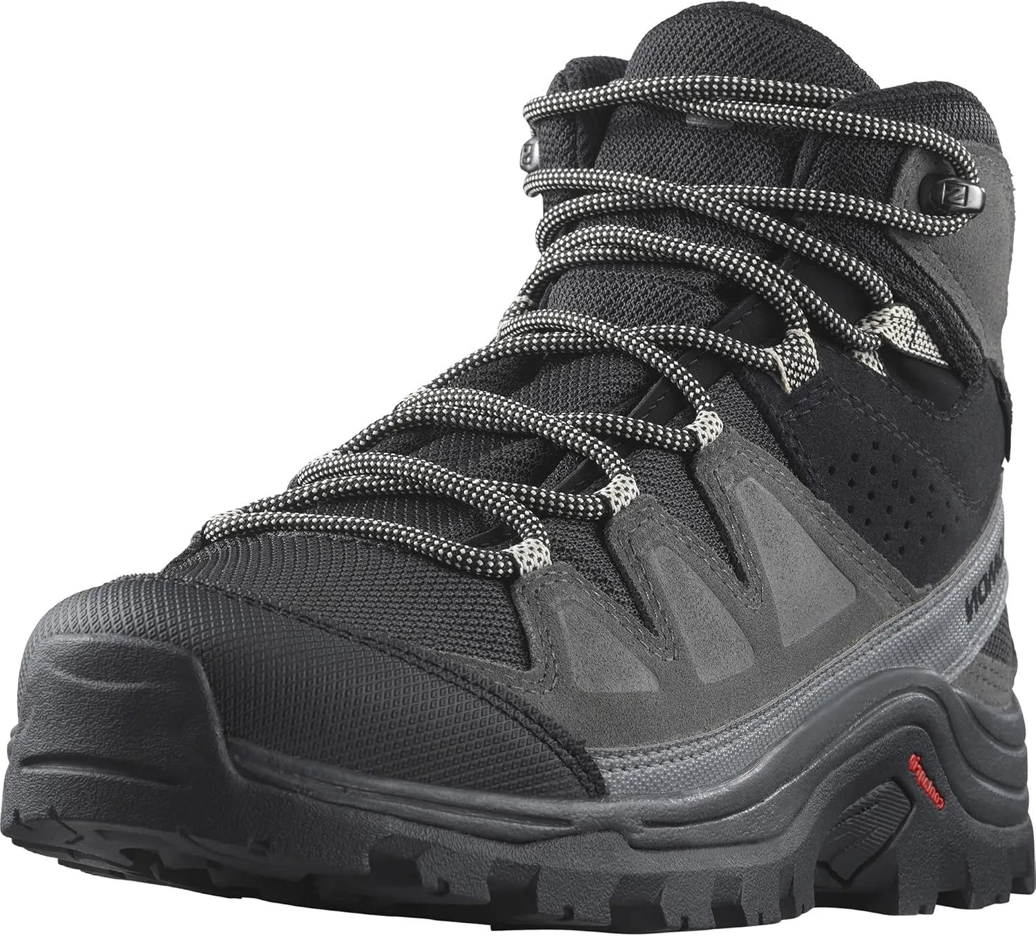 Salomon Womens Quest Rove Gore-Tex, Waterproof Backpacking & Hiking Suede Leather Boots
