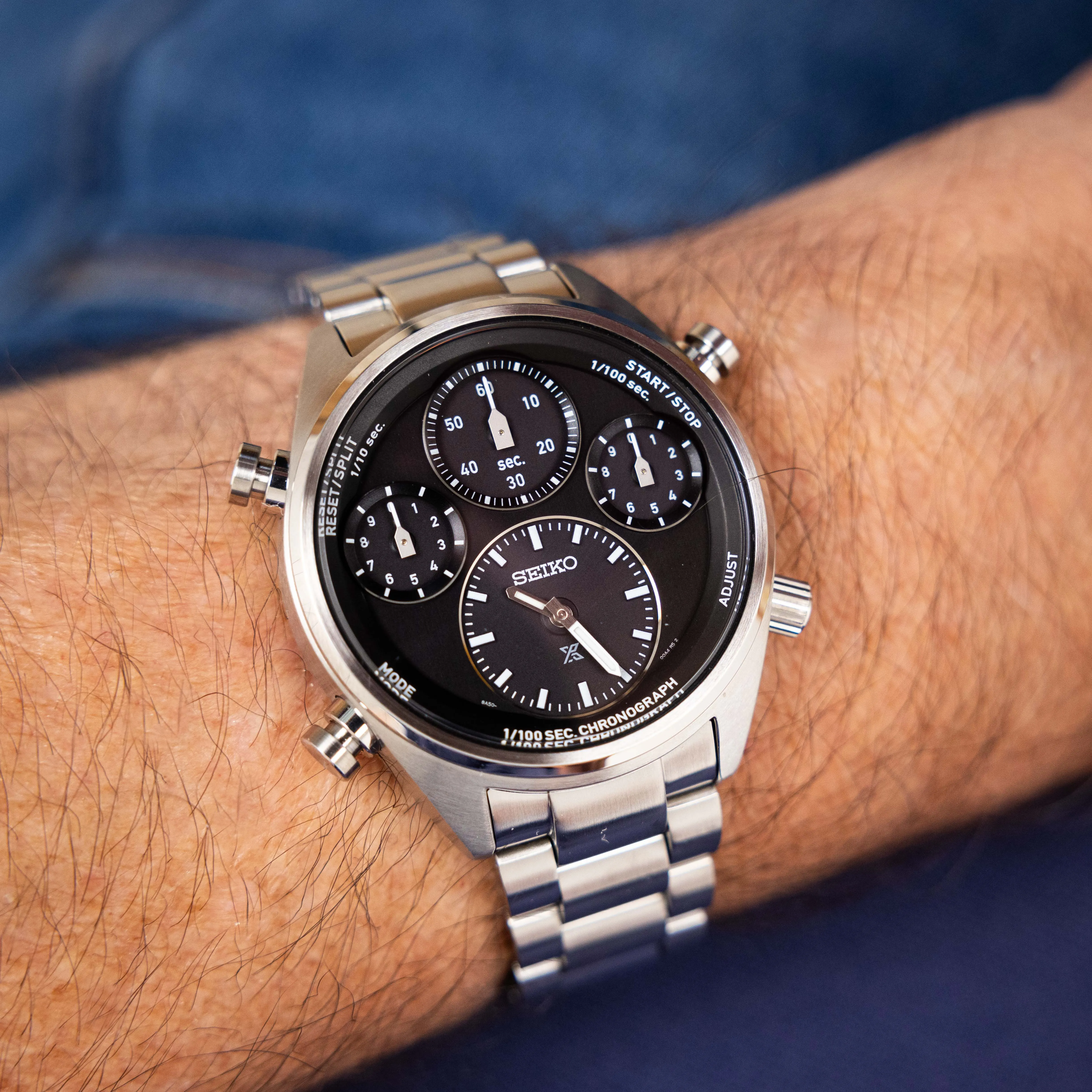 Seiko Speedtimer Solar SFJ003P Chronograph