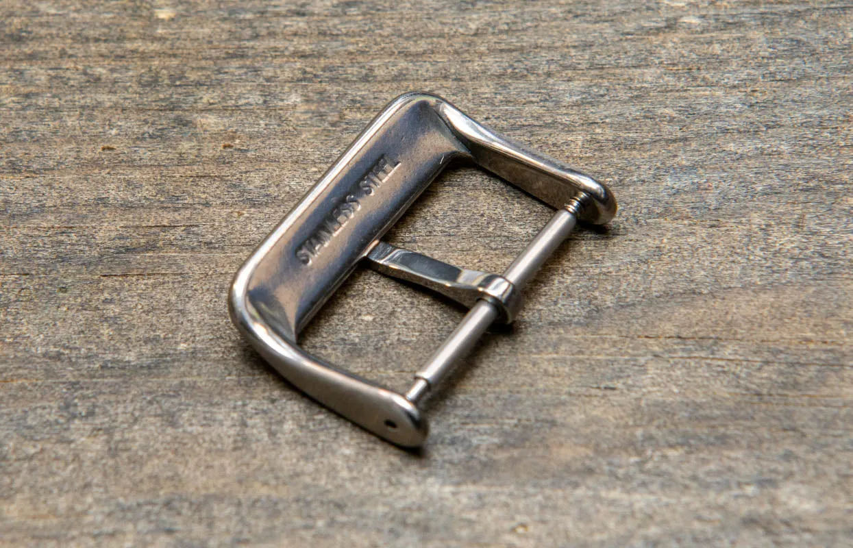 Stainless steel buckle  18 mm, 20 mm, 22 mm