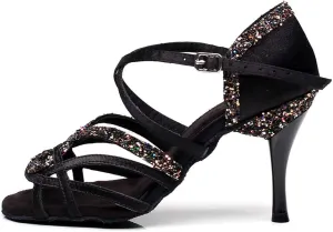 SWDZM Women's Dance Shoes,Modern Latin Classical Practice Ballroom Dancing Shoes,Dance Sandals Shoes 7129