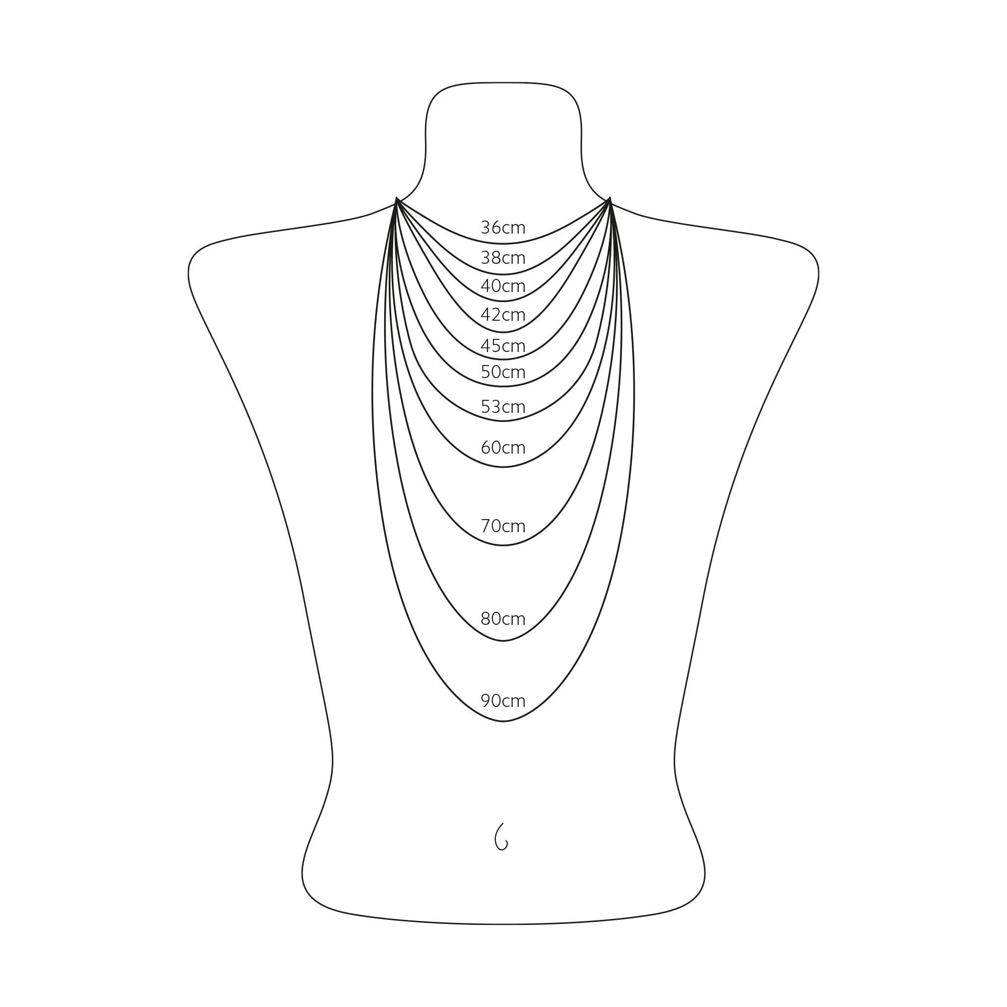 THOMAS SABO Necklace with letter pendant E and white zirconia - silver