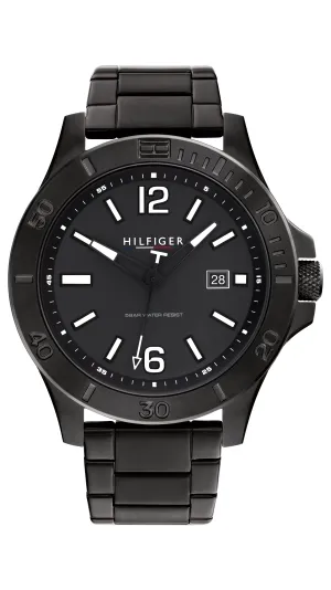 Tommy Hilfiger Ryan Black Men's Watch 1791996