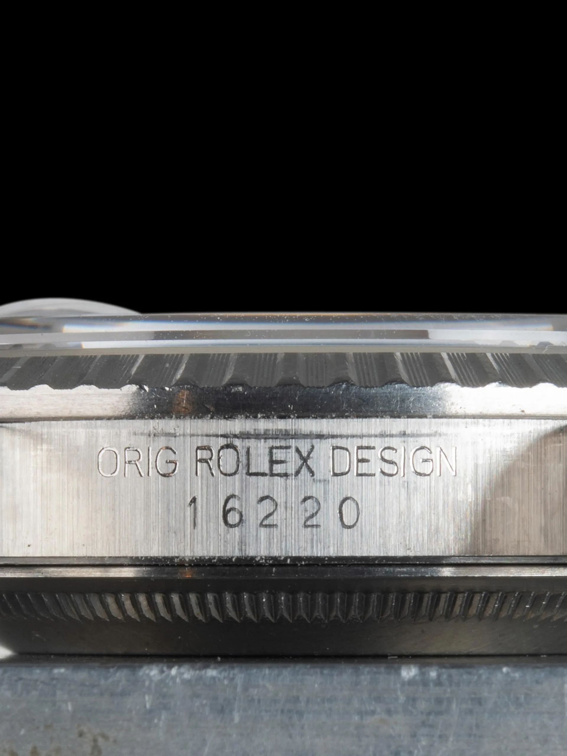 *Unpolished* 1990 Rolex Datejust (Ref. 16220) Grey Dial W/ Box & Papers