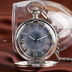 Vintage Half Hunter Automatic Pocket Watch - Glassheart