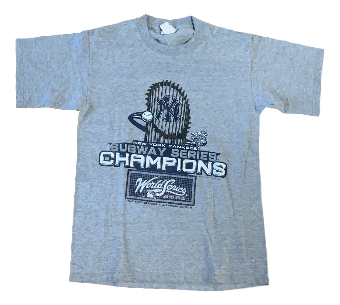 Vintage New York Yankees Championship Tee (2000) - Medium