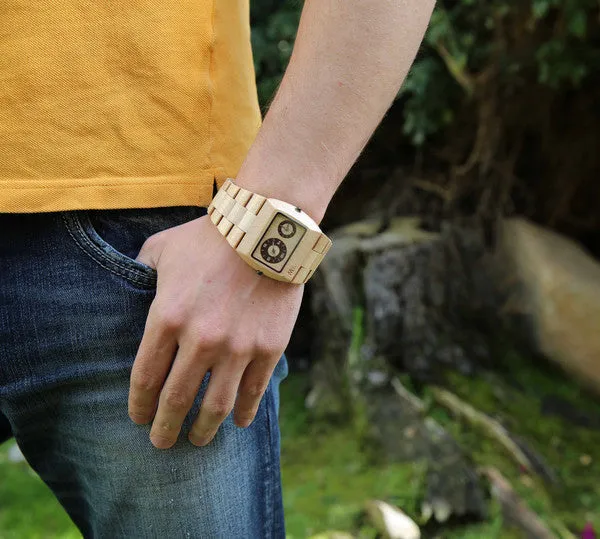 WeWood Jupiter Watch - Beige