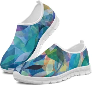 Women's Hiking Exercise Running Sneaker Casual Cozy Low-Top Yoga Workout Shoes Non-Slip Slip-On Lightweight Sneaker for Women US 5.5-11.5