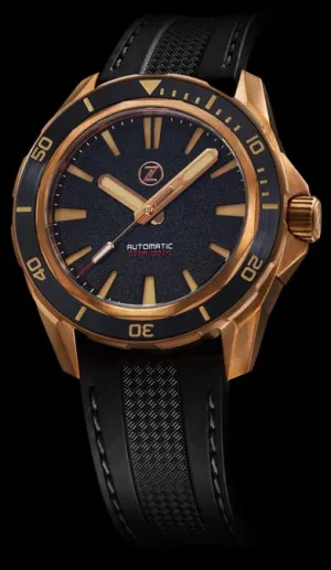 Zelos Swordfish Bronze Black Sand NH35