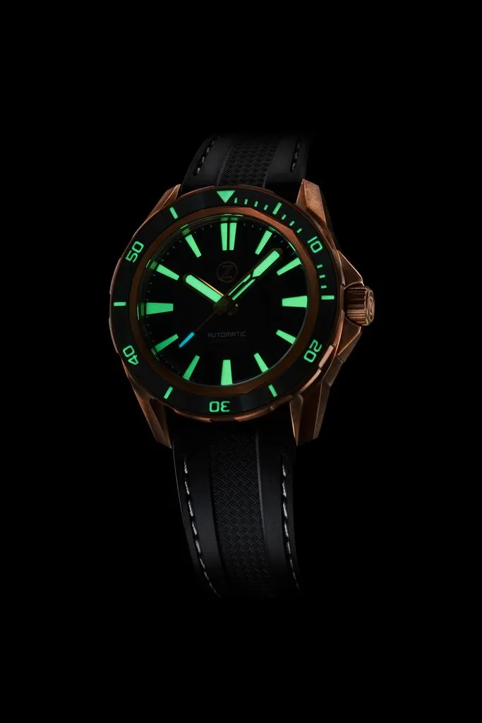 Zelos Swordfish Bronze Black Sand NH35